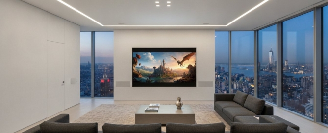 Hidden Home Theater Speakers Installation NYC: The Art of Invisible Sound