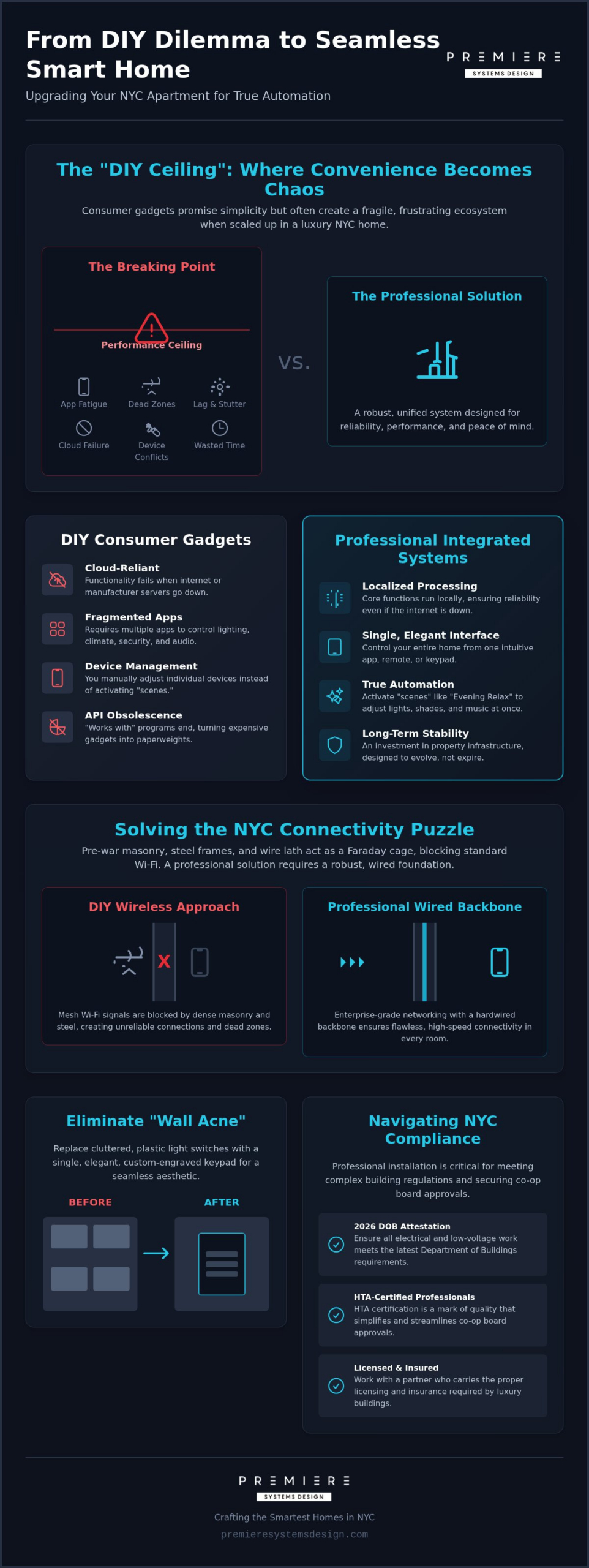 Upgrade from DIY Smart Home to Professional NYC: The 2026 Guide to Integrated Luxury